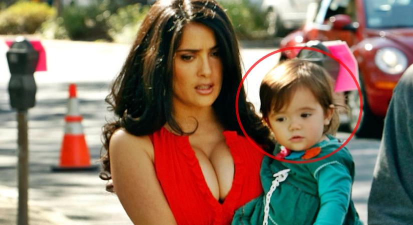 Az 59 éves Salma Hayek lánya, Valentina csodaszép tinilány lett