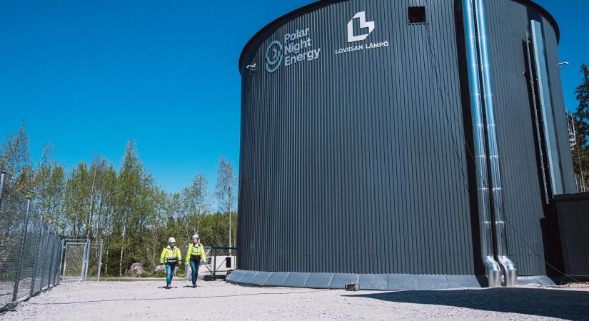250 megawattórás forró homokos hőtároló épül Finnországban