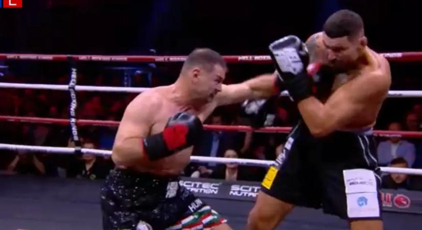 11 év után visszatért a ringbe Erdei Zsolt a Hell Boxing Kings gálán