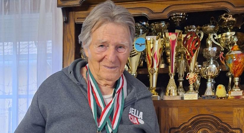 A szenvedély nem kopik az évek múlásával: Aczél Ferenc kilencvenévesen sem mondott le arról, amit a legjobban szeret