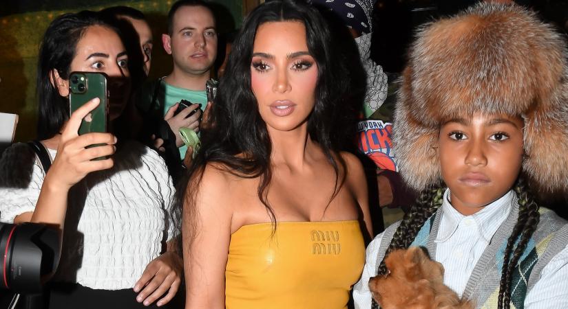 Kim Kardashian lánya, a 12 éves North West saját Instagram-fiókot indított apja tiltása ellenére