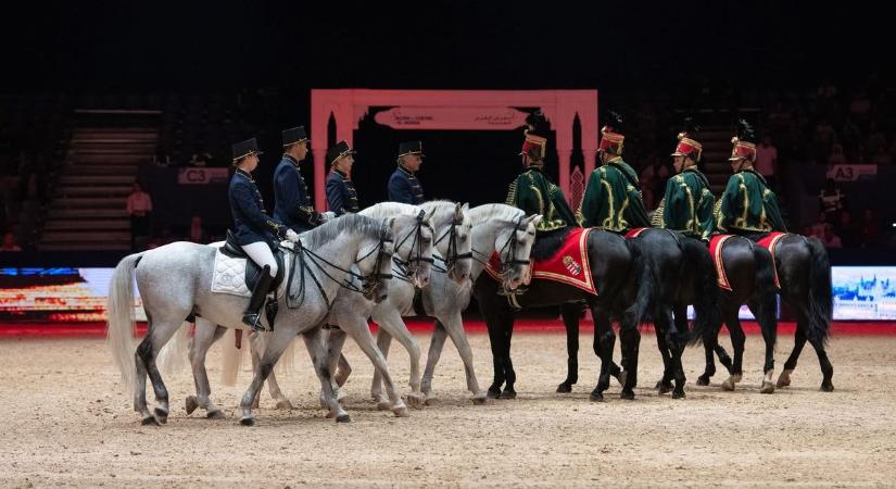 Így mutatkoztak be a szilvásváradi lovasok Londonban