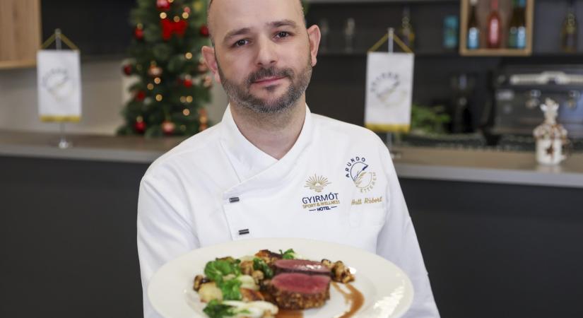 Ünnepi lakoma: dámszarvasgerinc csicsókadödöllével