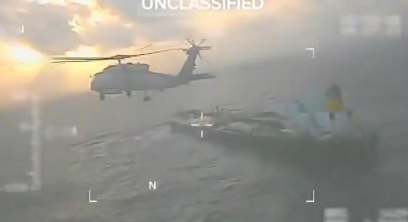 Nemzetközi vizeken foglalt le olajszállító hajót az amerikai parti őrség Venezuela közelében