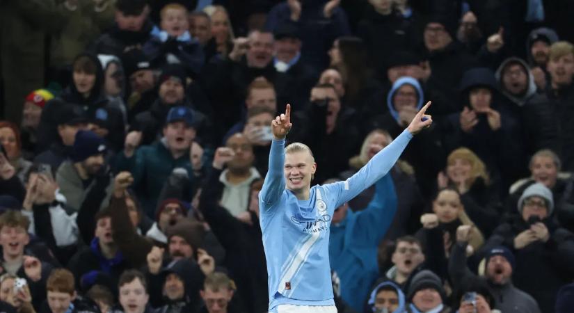 Cristiano Ronaldo legyőzését elképesztő módon ünnepelte a harapós kedvű Haaland