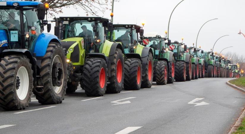 A magyar gazdák is bicepszet villantottak Brüsszelben
