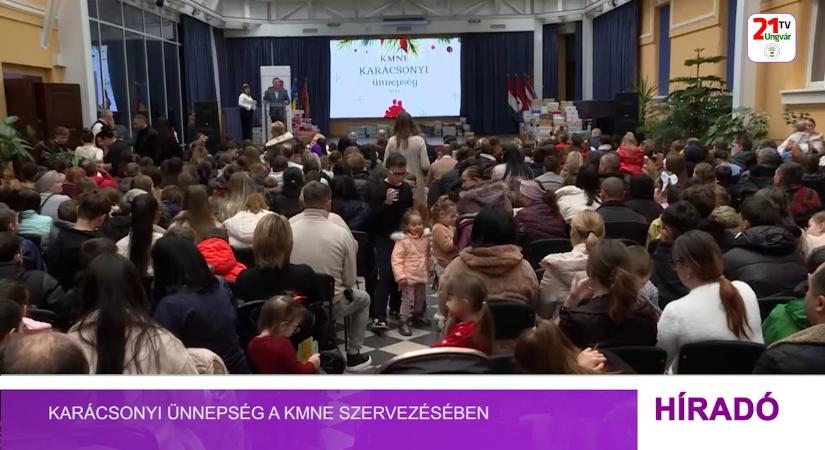 Karácsonyi ünnepség a KMNE szervezésében (videó)