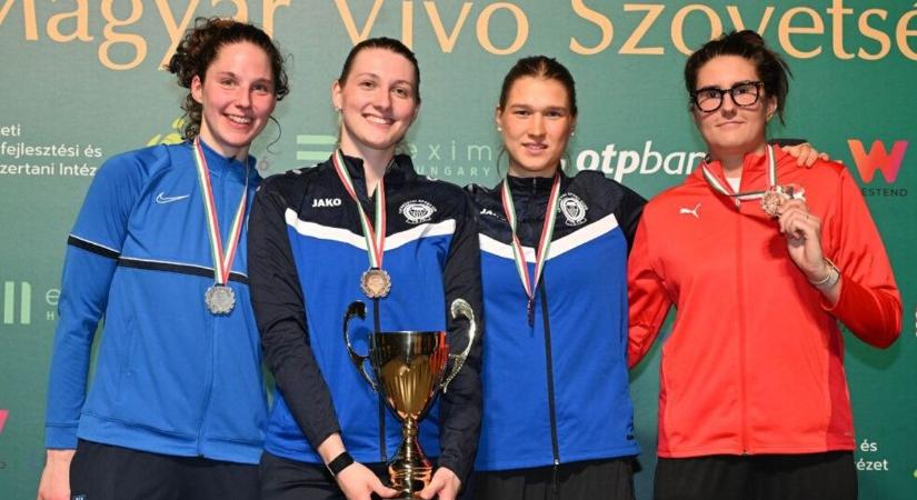 Tatabánya a párbajtőrvívás fővárosa: a TSC lányai taroltak, Kovács Geri olimpiai bajnokot vert az ob-n