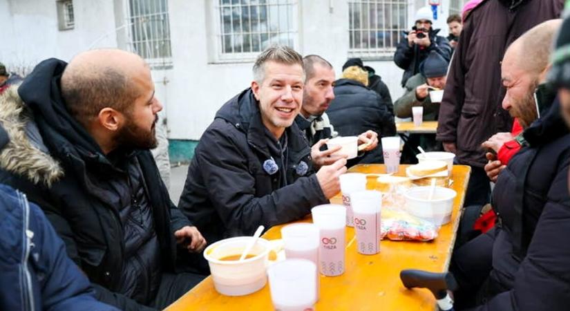 Nem csak ételt, reményt is osztottak: szívszorító pillanatok a Tisza Párt mai akciójáról