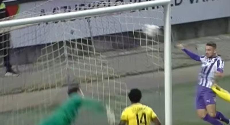 Ha ezt Dárdai is látta...Őrületes Újpest-helyzet maradt ki 3 méterről - videó