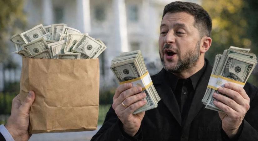 Korrupciós vihar Kijevben: súlyos váddal illetik az ukránok Zelenszkij elnököt