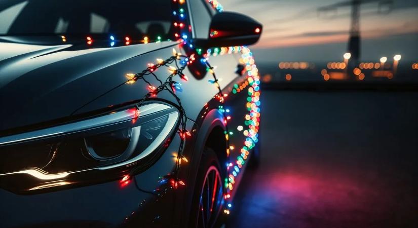 Fényfüzér a kocsin, csekk a postaládában – erre figyelj karácsonykor!