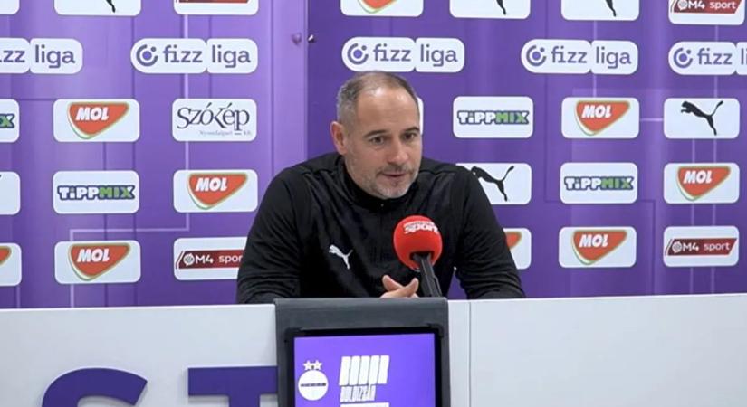Bodor Boldizsár az Újpest győzelme után: Bárki is jön, én szívesen segítem a munkáját