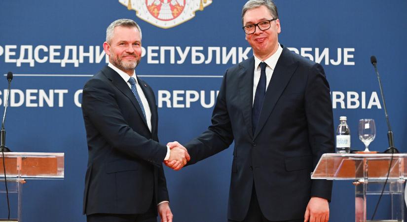 Pellegrini: Szlovákia továbbra is támogatja Szerbia EU-csatlakozását