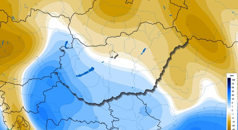 Csapadék és fagyos légtömeg is érkezik karácsonyra