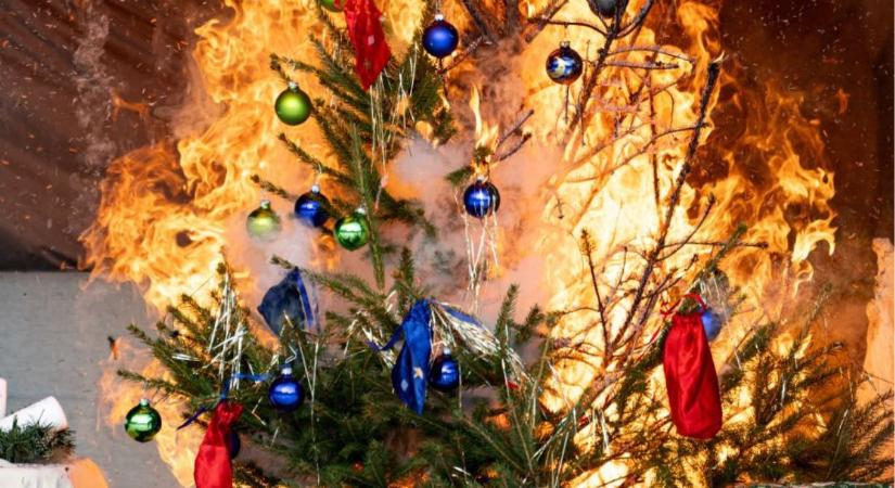 Nem a gyertya a fő veszélyforrás karácsonykor: így előzzük meg a lakástüzet