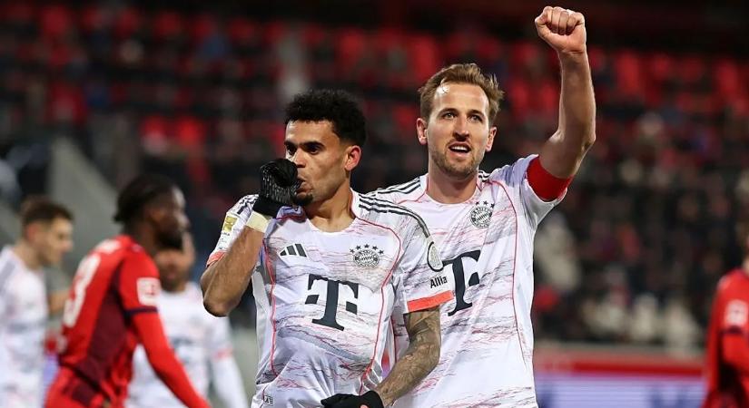 Nem történt csoda Heidenheimben, négy gólt szerezve diadalmaskodott a Bayern München
