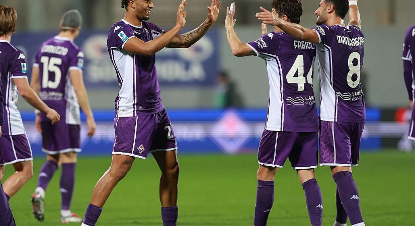 Serie A: az Udinese ellen szerezte meg első győzelmét az idényben a Fiorentina – videóval