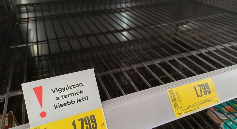 Újabb sokk a bevásárlásnál: már ezek a kedvenceink is érintettek