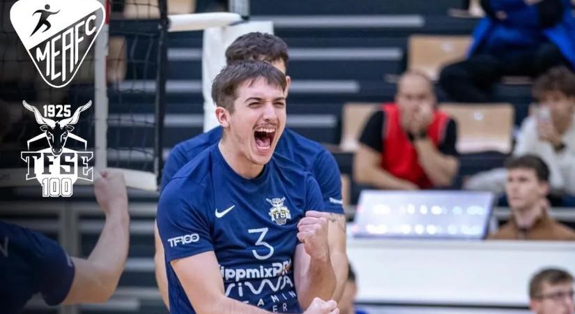 Férfi röplabda Extraliga: ötszettes meccset nyert meg a TFSE