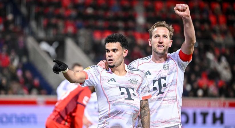 Veretlenül vonul pihenőre a Bayern, miután négy gólt szerzett az utolsó téli bajnokiján
