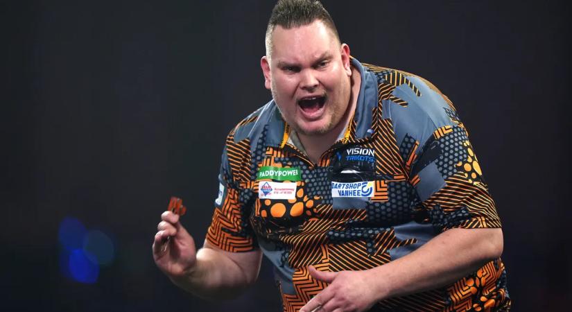 A Holland Hegy lemosta 2021-es világbajnok Gerwyn Price-t a darts-vb-n