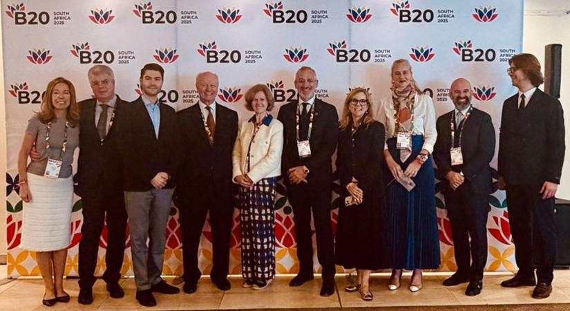 Magyar szakmai vezetés is formálta a globális gazdasági döntéseket Dél-Afrikában, a történelmi B20-csúcstalálkozón