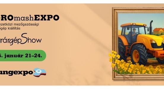 Mezőgazdasági gépújdonságok: jön az AGROmashEXPO