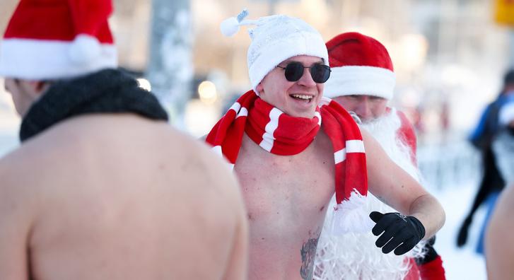 Már attól is didergünk, ha csak nézzük: téli futást tartottak az egészségért