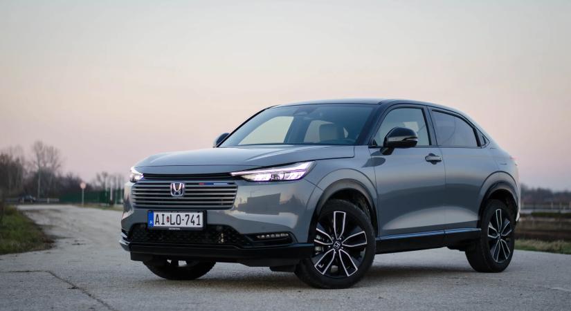 A gombok ereje? Teszten a frissített Honda HR-V