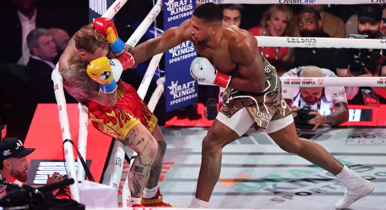 Megbundázhatták at Anthony Joshua–Jake Paul bokszmeccset, hogy kitartson hat menetig