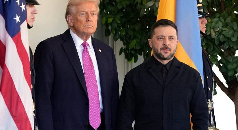 Zelenszkij szerint csak az amerikai béketervnek van realitása