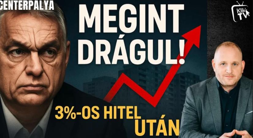 Orbán hazudott? Így robbantotta fel az árakat a 3%-os hitel