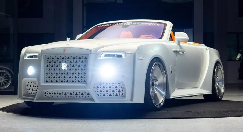 Króm helyett műanyag a szentségtörő új Rolls-Royce-on