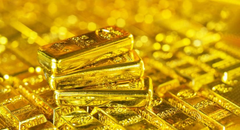 Rekordon az aranyár