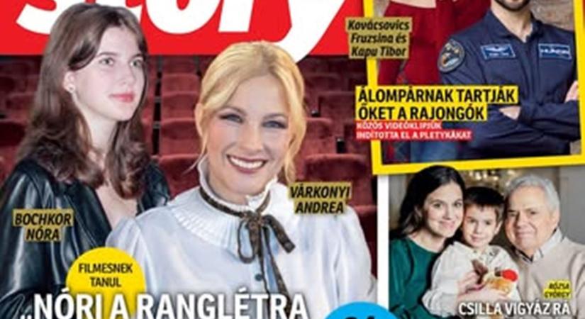 Várkonyi Andrea és Bochkor Gábor lánya egy nemzetközi produkcióban is dolgozott