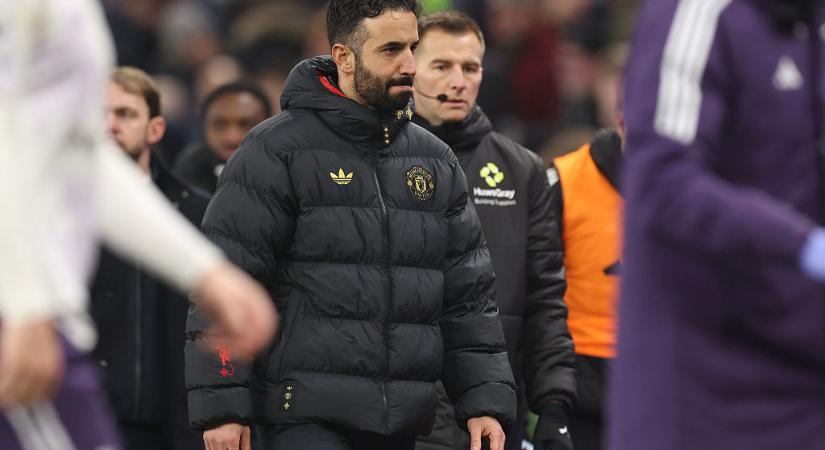 Ruben Amorim: „Nem volt szerencsénk, pedig mi voltunk a jobb csapat…”