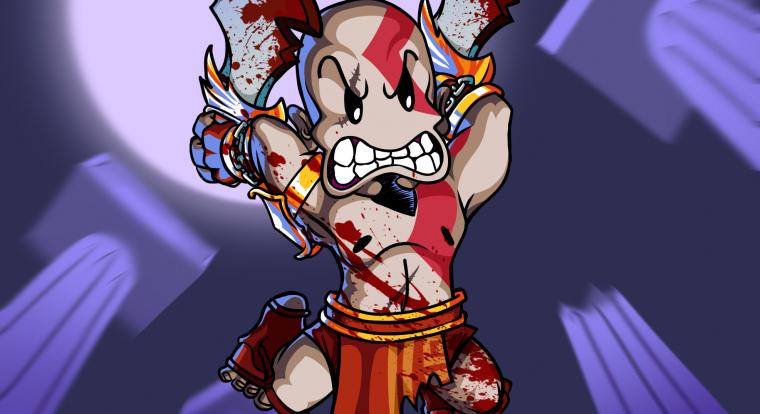 Teljesen ingyen letöltheted a God of Wart 8 bites platformerként és tedd is meg, mert csodálatos