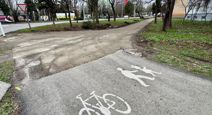 Újabb kerékpárutak épülnek Komáromban