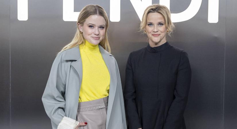 Reese Witherspoon és a lánya közös fotóján pörög a net – úgy néznek ki, mint két tojás