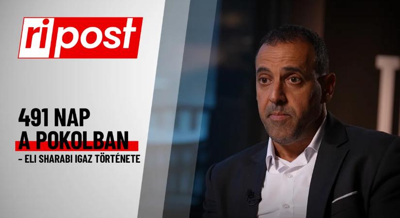 491 nap a pokolban: Eli Sharabi igaz története – Ripost-interjú
