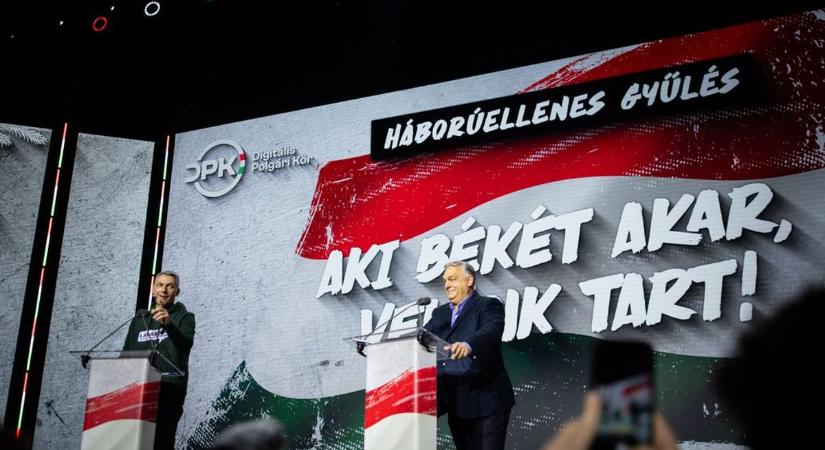 Megtelt a Pick Aréna: erős üzenetet küldött a szegedi háborúellenes gyűlés