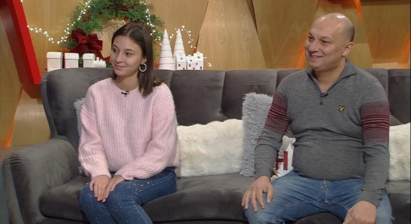 Csillag Születik nyertesei: Kristóf Rebeka és Kristóf Béla a Reggeliben