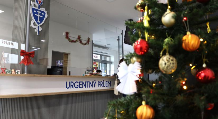A karácsonyi ünnepek a sürgősségi osztályok legleterheltebb időszakai közé tartoznak