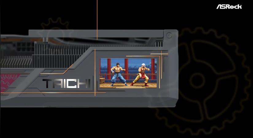 Házak után a VGA: ASRock csúcskártya kijelzővel