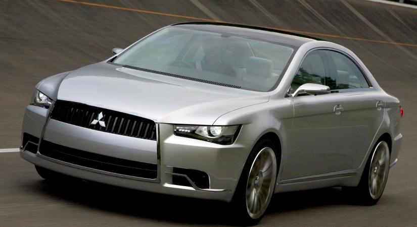 A Galant utódja is lehetett volna ez a formás Mitsubishi szedán