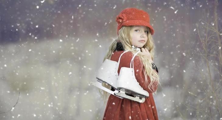 Ünnepi csoda - téli angyal a jégen 