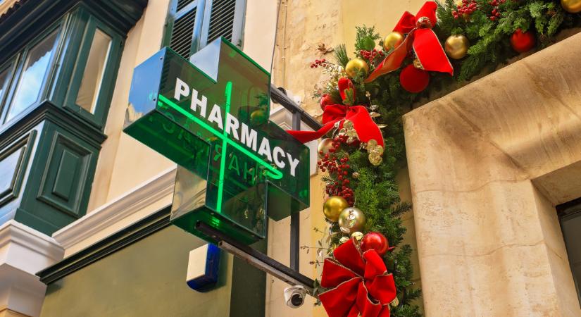 Ügyeletes gyógyszertár 2025: itt van nyitva patika karácsony és szilveszter alatt, két ünnep között