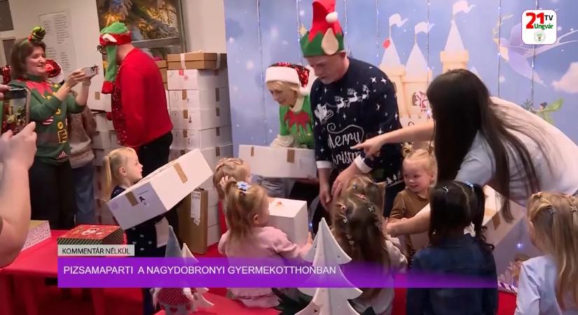 Kommentár nélkül (2025.12.22) - Pizsamaparti a nagydobronyi gyermekotthonban (videó)