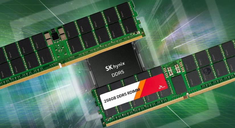 Az SK hynix speciális 256 GB-os memóriamoduljával dollármilliókat spórolhatnak az adatközpont-üzemeltetők